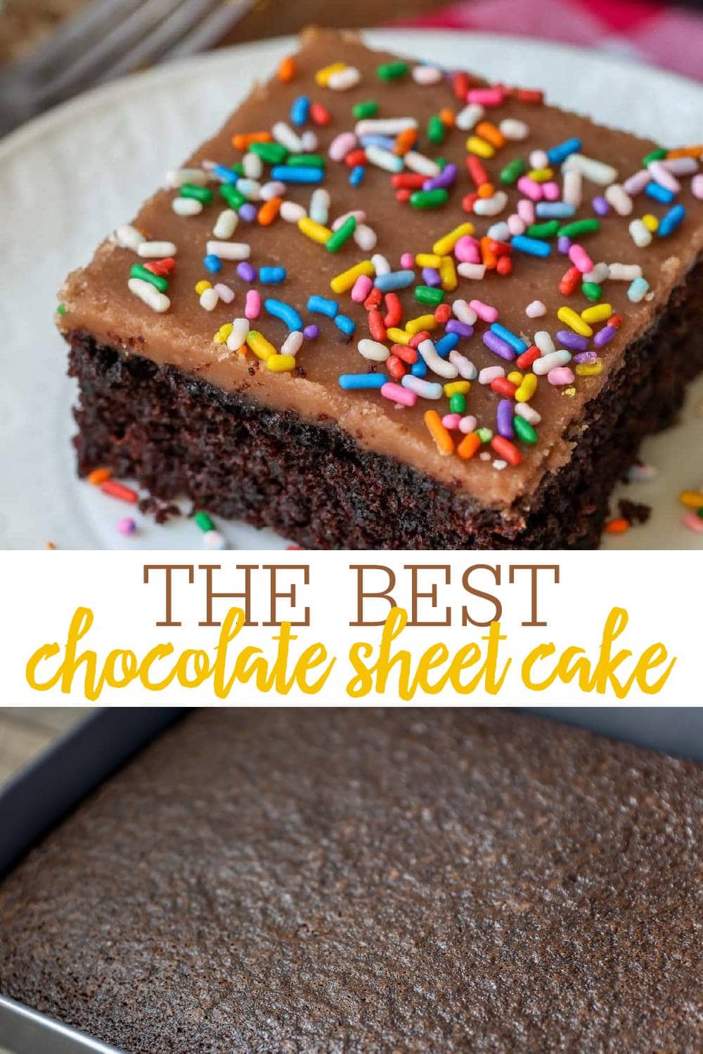 Family-Favorite Chocolate Sheet Cake (+VIDEO) | Lil' Luna