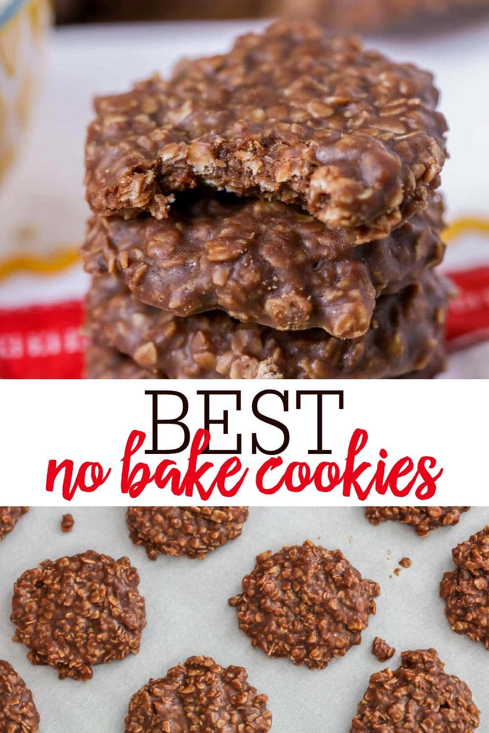 No Bake Cookies Recipe (+VIDEO) | Lil' Luna