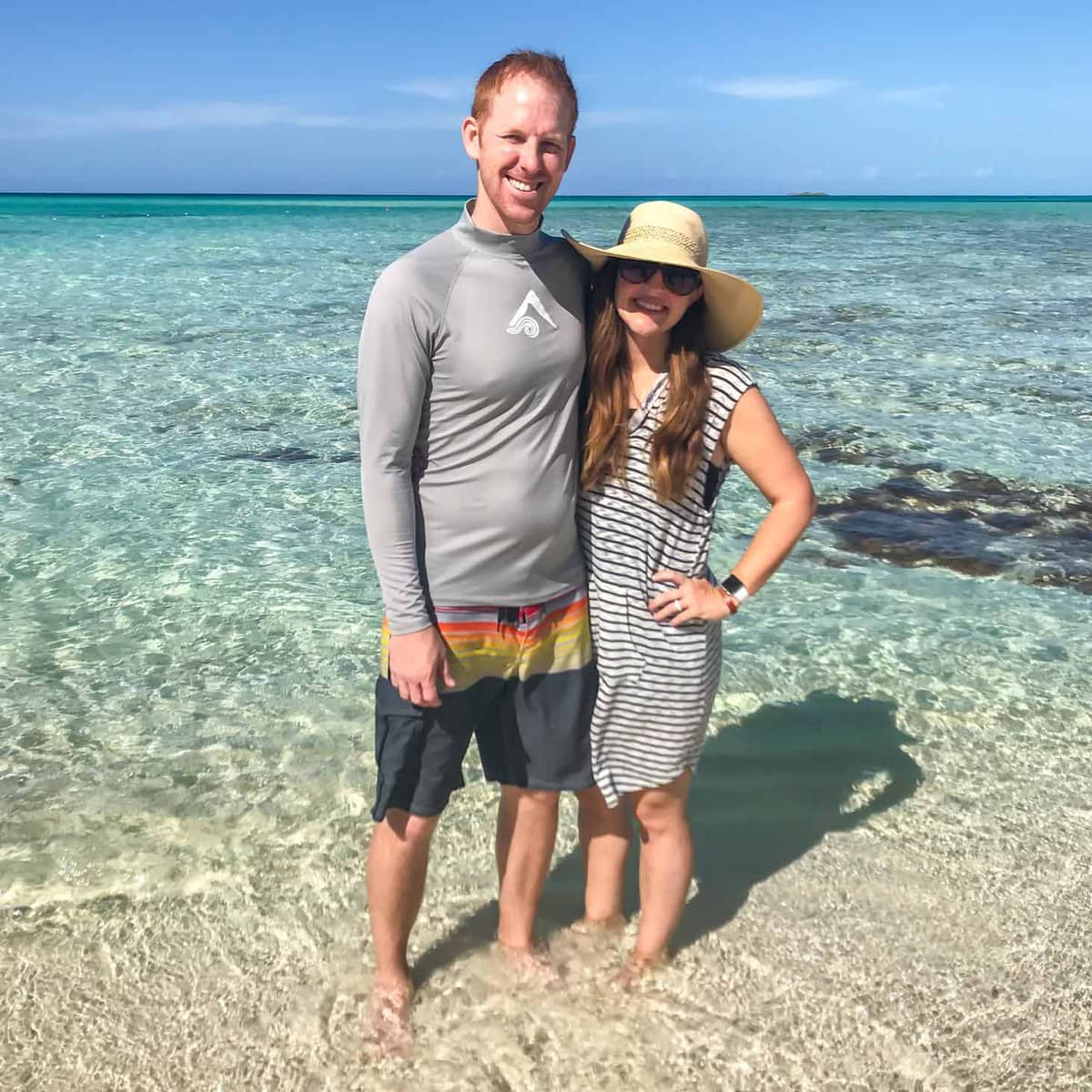 Couple on Castaway Cay