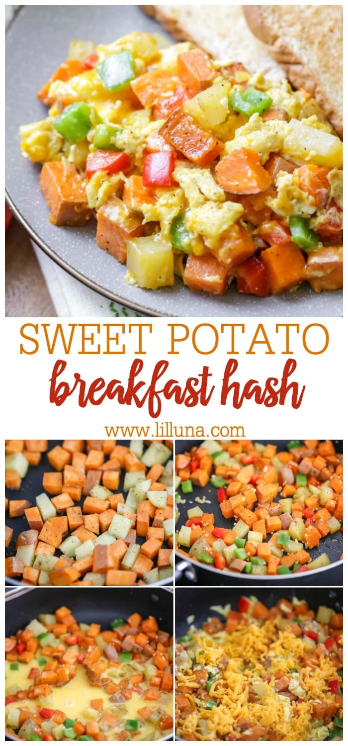 Sweet Potato Breakfast Hash | Lil' Luna
