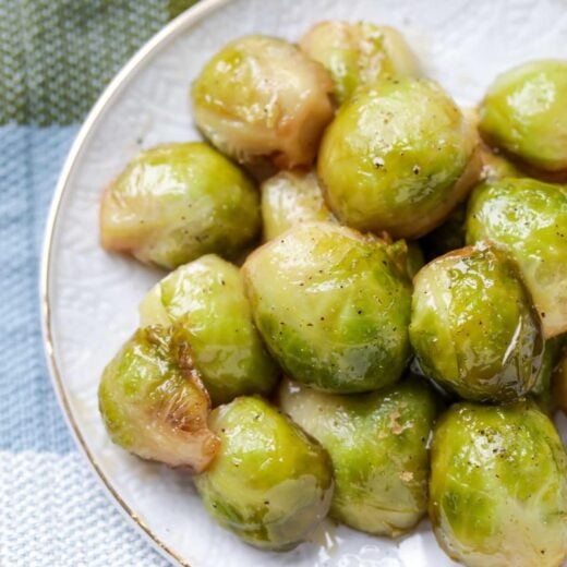 Caramelized Brussel Sprouts Recipe | Lil' Luna