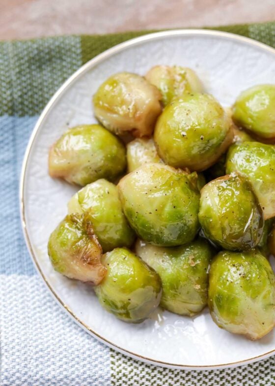 Caramelized Brussel Sprouts Recipe Lil' Luna