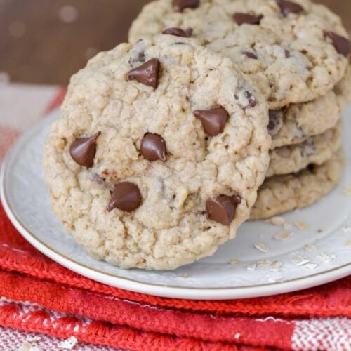Oatmeal Chocolate Chip Cookies Recipe Lil' Luna
