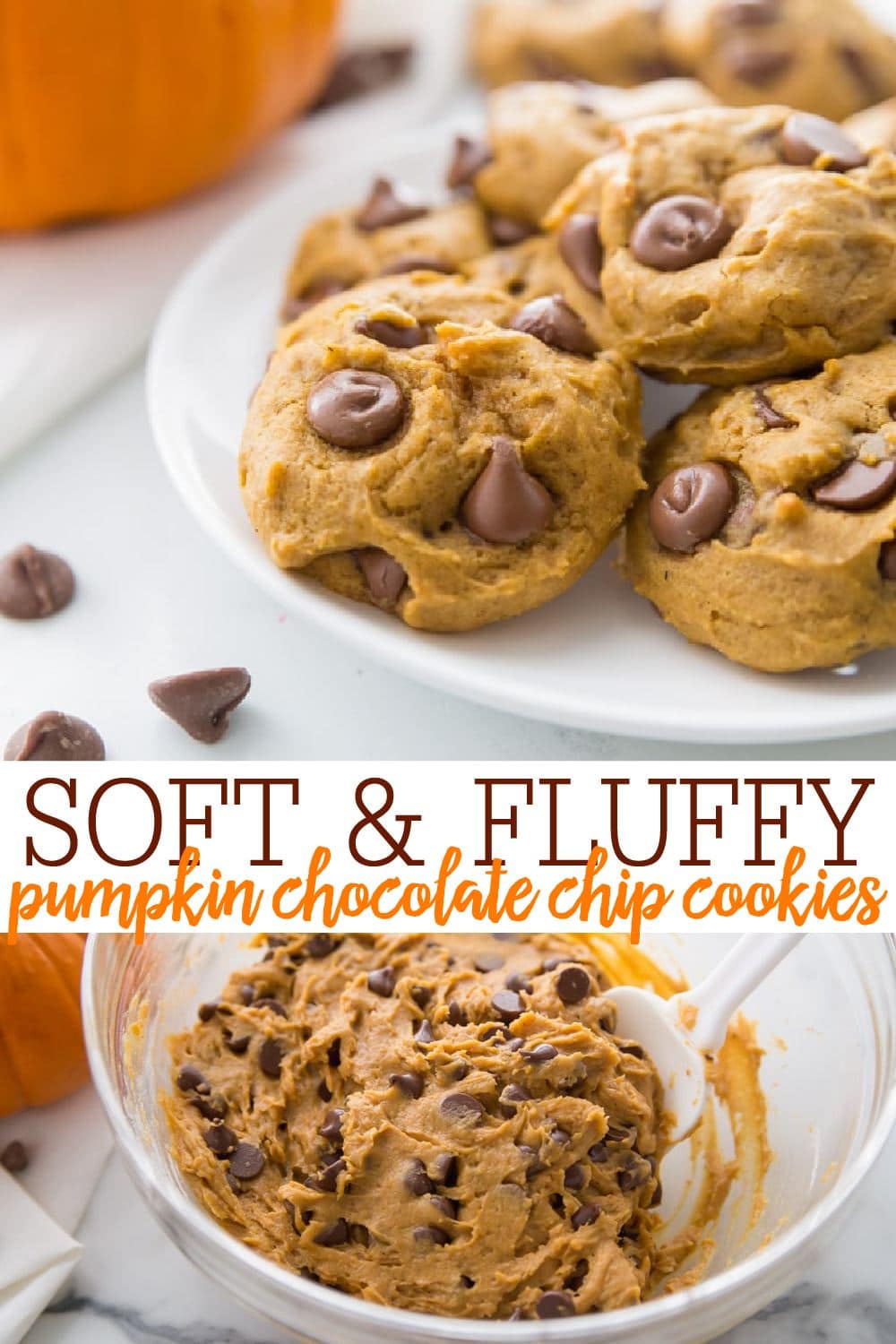 Best Pumpkin Chocolate Chip Cookies (+VIDEO) Lil' Luna
