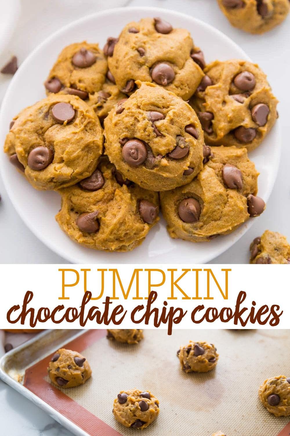Best Pumpkin Chocolate Chip Cookies (+VIDEO) Lil' Luna