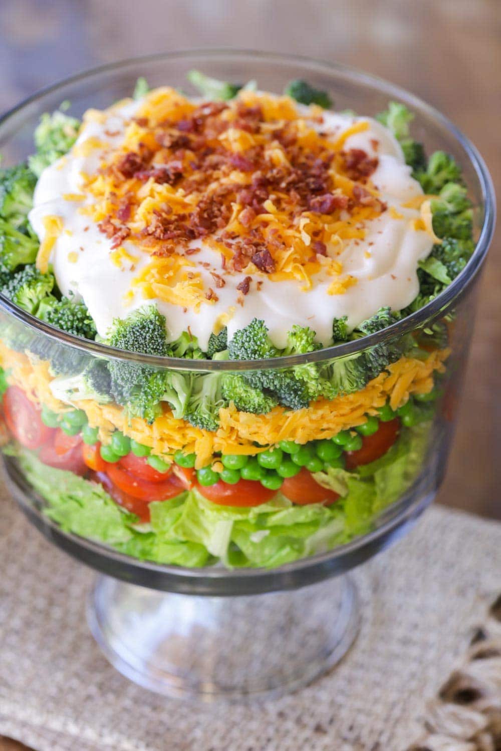 7 Layer Salad - Easy to Customize! {+VIDEO} | Lil' Luna