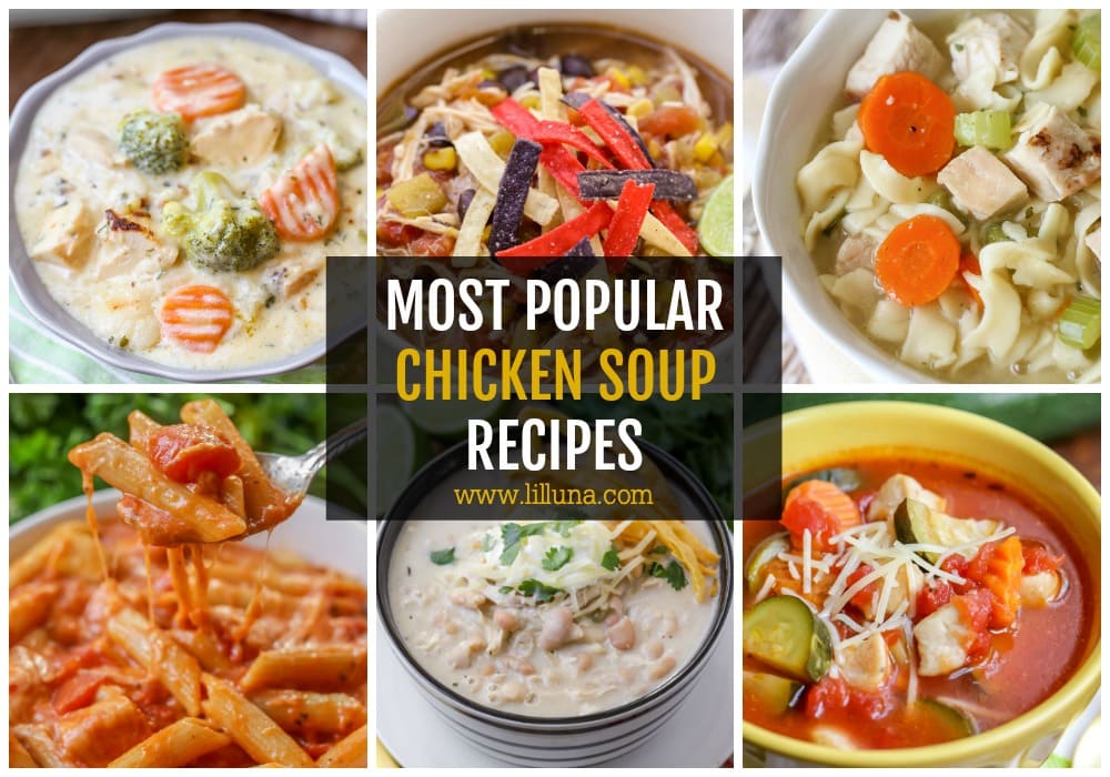 Best Chicken Soup Recipes Stovetop Slow Cooker Lil Luna