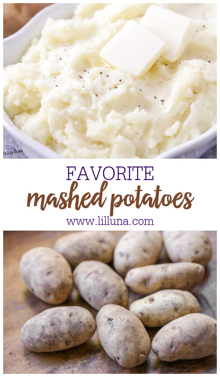 The BEST Mashed Potatoes +VIDEO | Lil' Luna