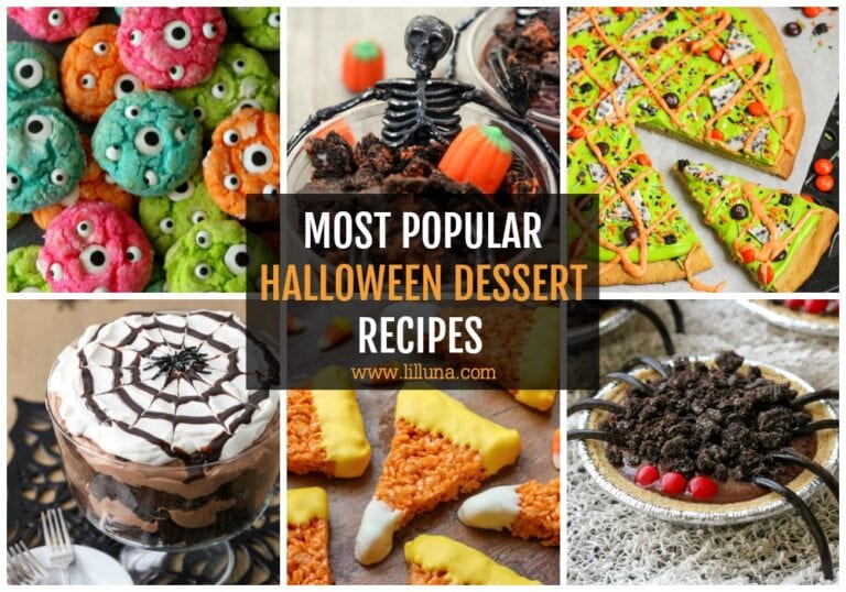 40+ Halloween Desserts {Cakes, Cookies + MORE!} Lil' Luna