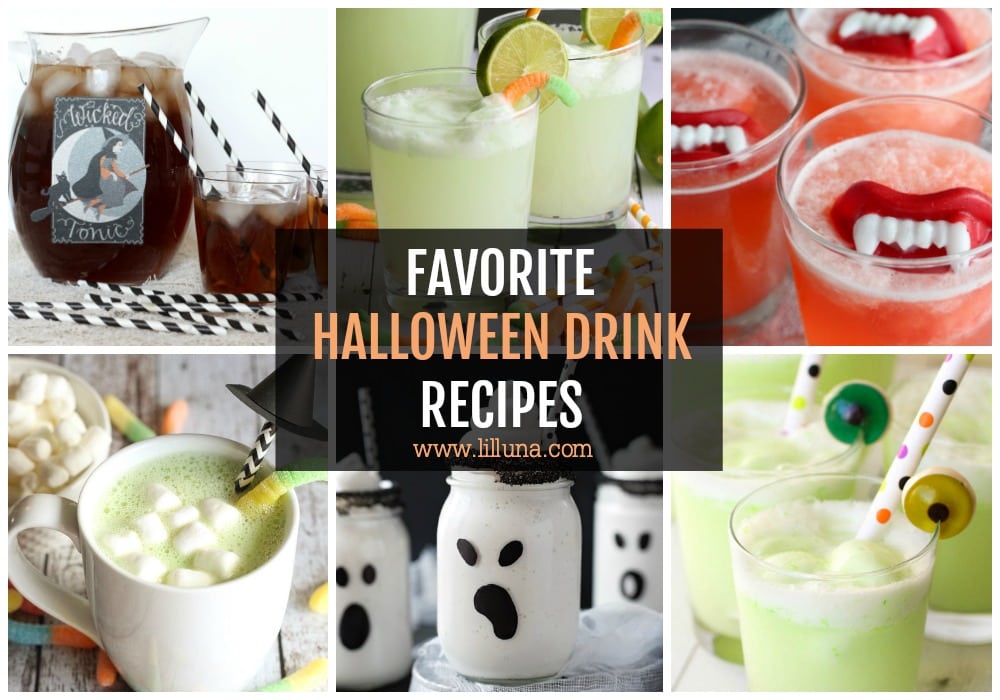 Collection of favorite Halloween Drink recipes.