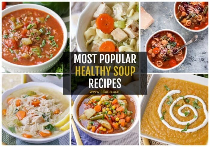 All-time FAVORITE Healthy Soup Recipes | Lil' Luna