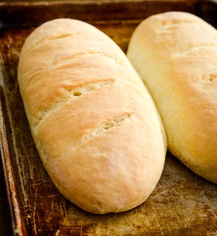 Cheesy Garlic Bread Recipe (+video) 