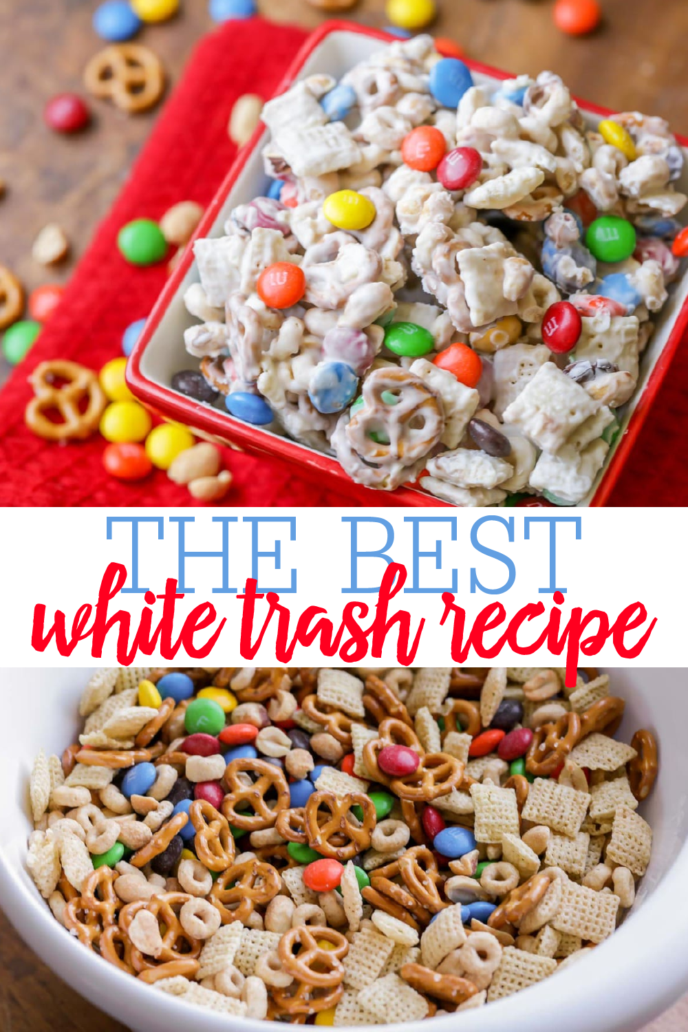 White Trash Recipe (White Chocolate Trail Mix) +VIDEO | Lil' Luna