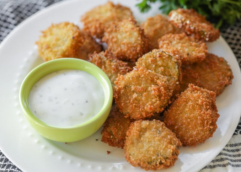 Deep Fried Pickles Recipe {+VIDEO} Lil' Luna