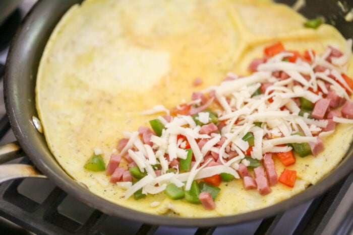 Easy Western Omelette Recipe | Lil' Luna