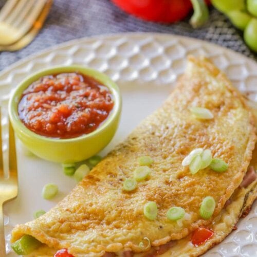 Easy Western Omelette Recipe | Lil' Luna