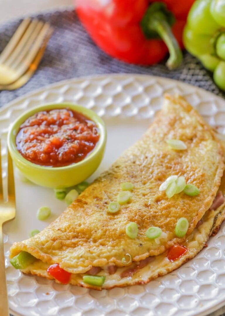 Easy Western Omelette Recipe | Lil' Luna