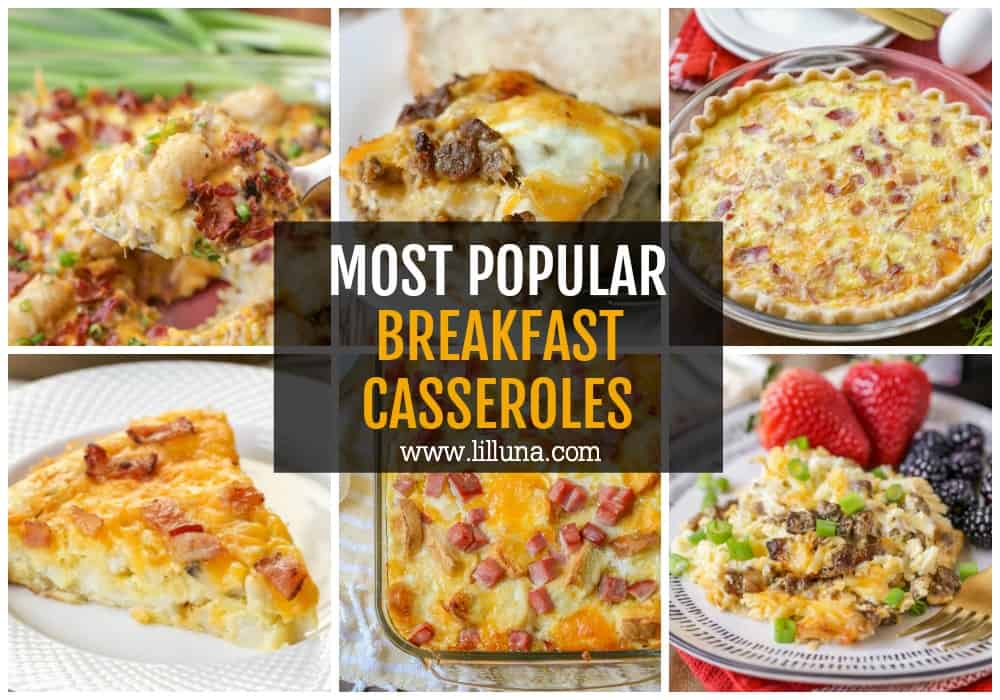 20+ Easy Breakfast Casserole Recipes Lil' Luna