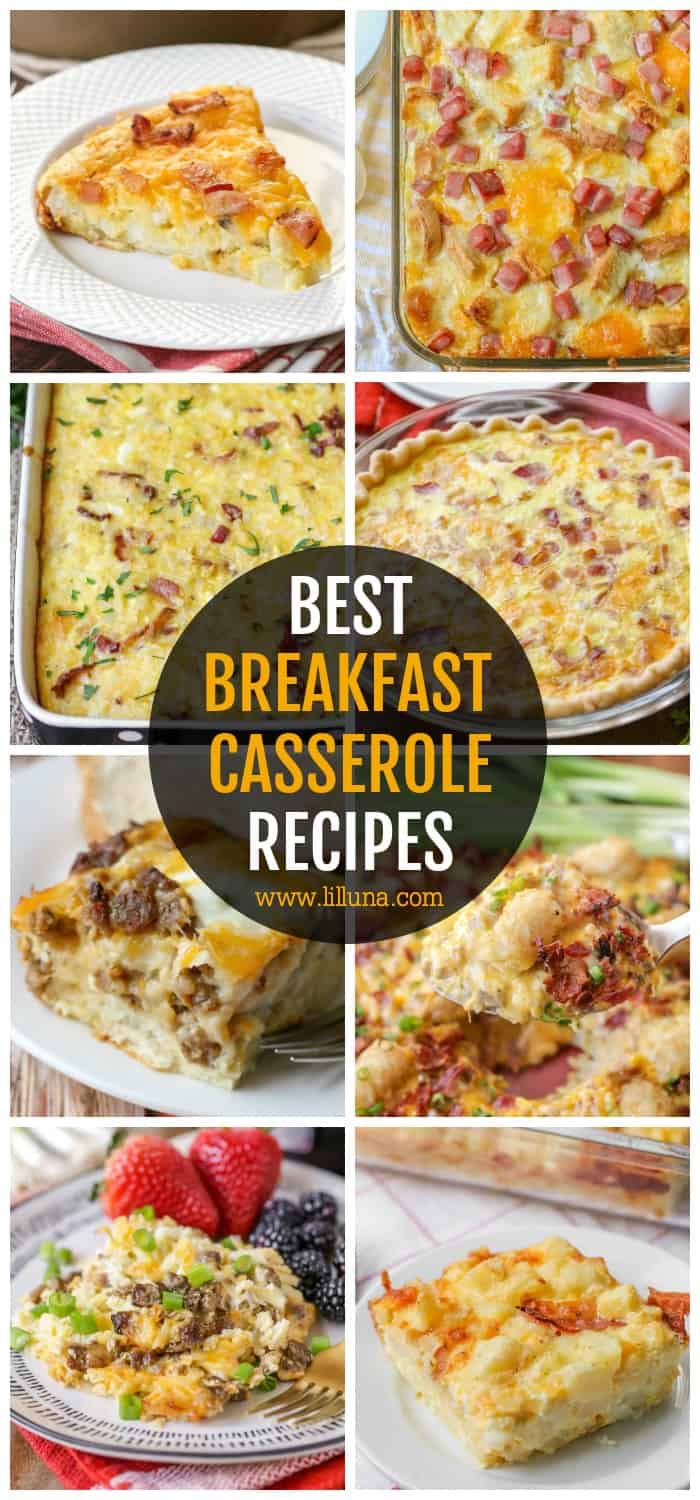 20+ Easy Breakfast Casserole Recipes | Lil' Luna