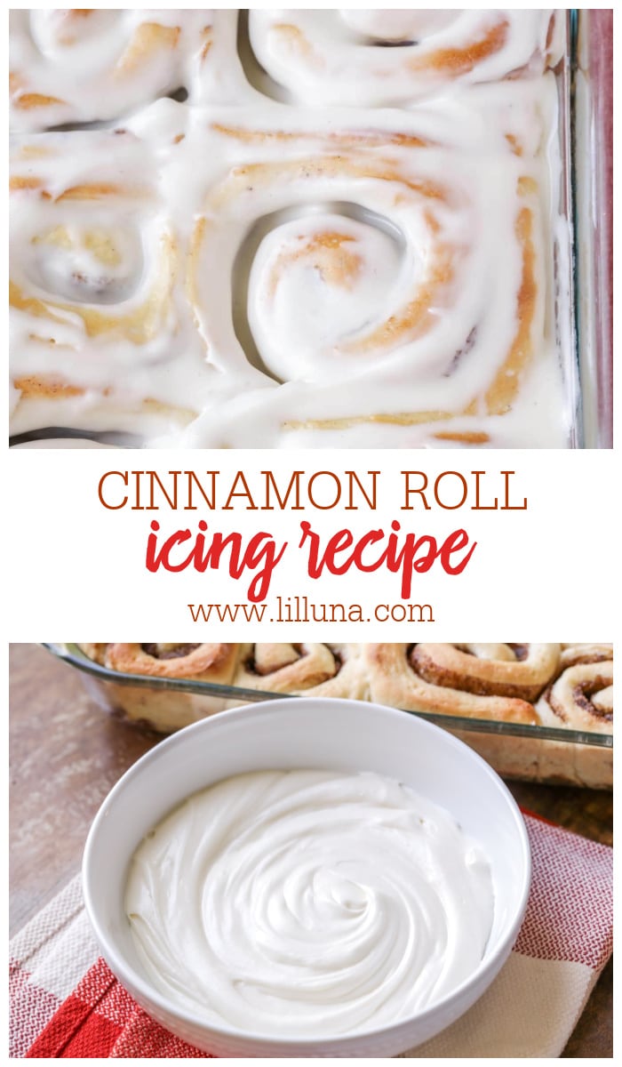 Best Cinnamon Roll Icing Recipe Lil' Luna
