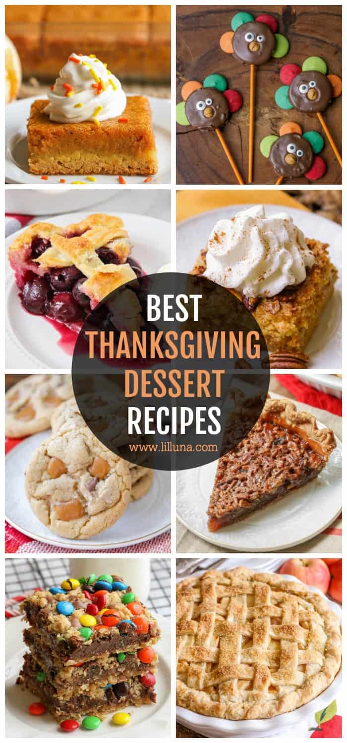 Best Thanksgiving Desserts Ever - Best Dessert Recipes For Thanksgiving ...