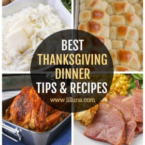 Thanksgiving Dinner Ideas {The Complete List} | Lil' Luna