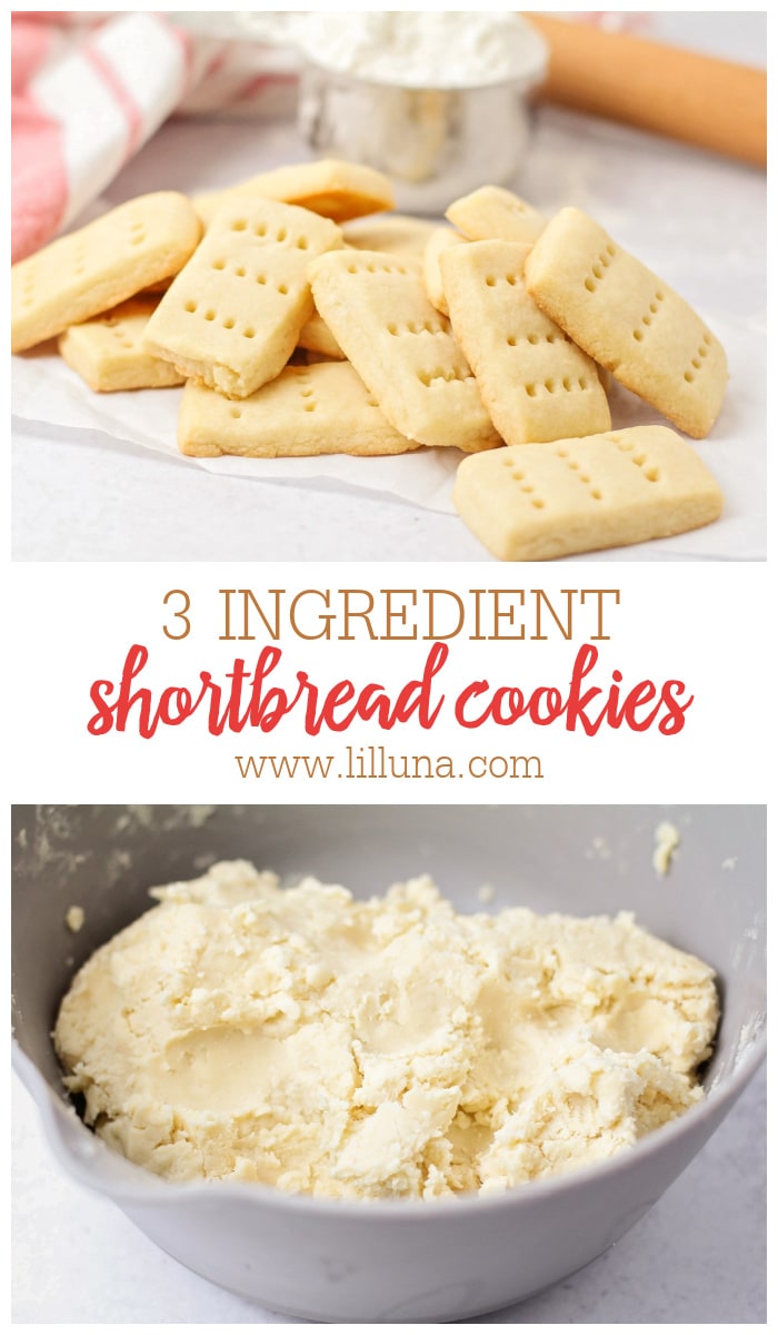 Easy Shortbread Cookies {Just 3 Ingredients!} - Desertridgems