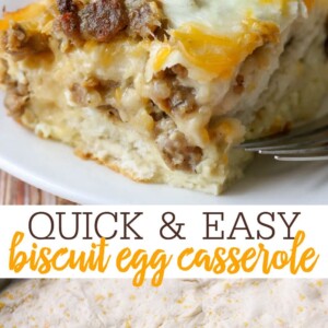 Biscuit Egg Casserole Quick Easy Video Lil Luna