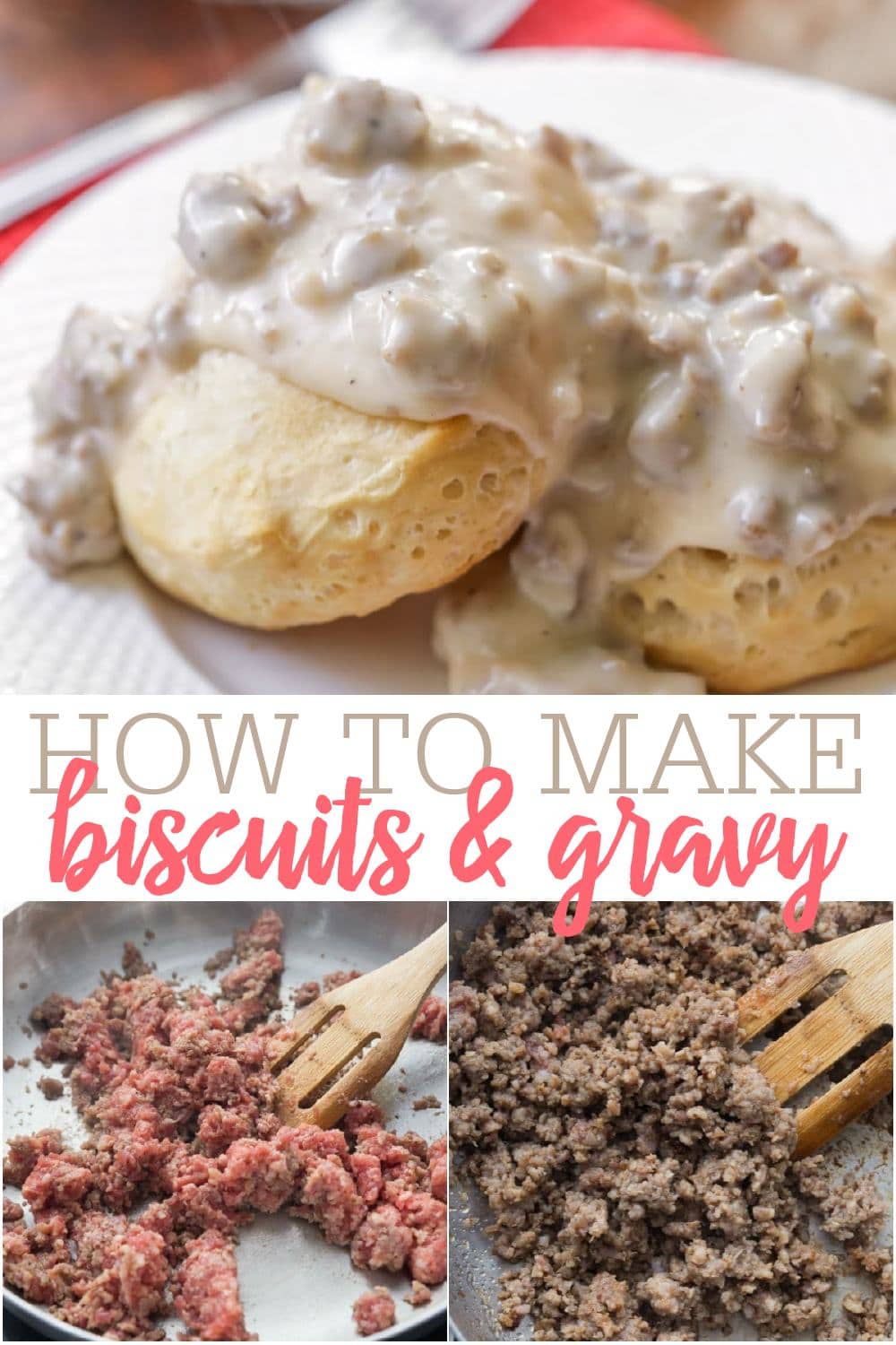 Easy Biscuits and Gravy (+VIDEO) Lil' Luna