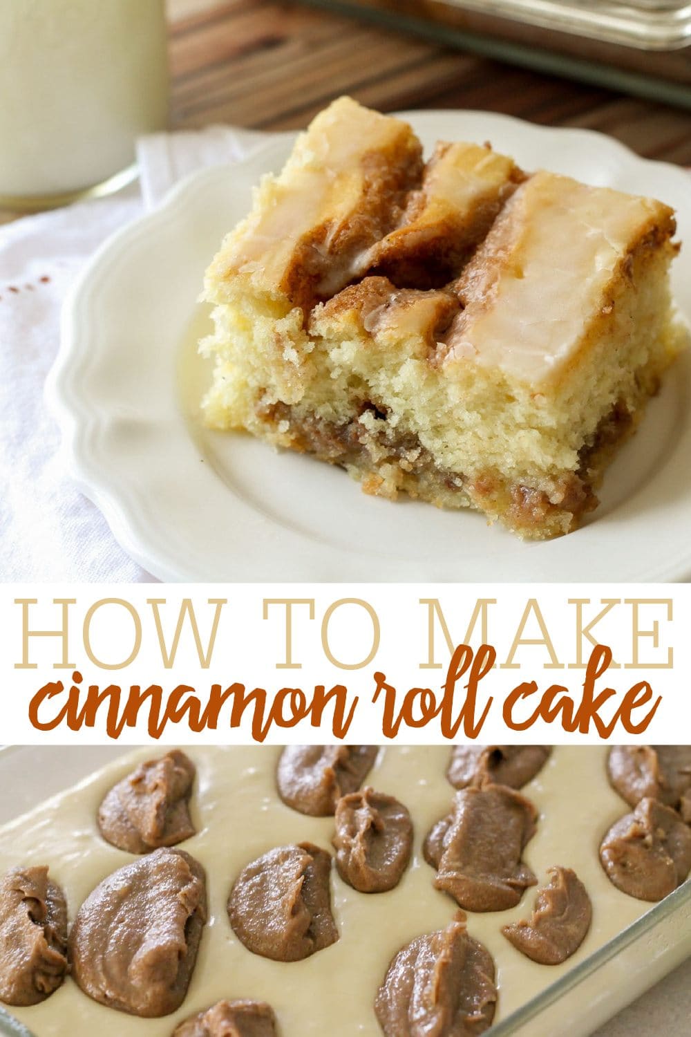 Easy Cinnamon Roll Cake (+VIDEO) Lil' Luna
