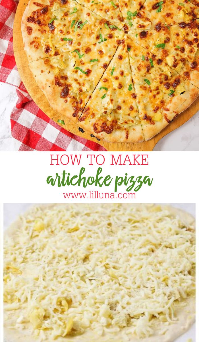 Artichoke Pizza Recipe | Lil' Luna