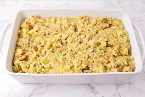 Easy Cornbread Stuffing Recipe | Lil' Luna