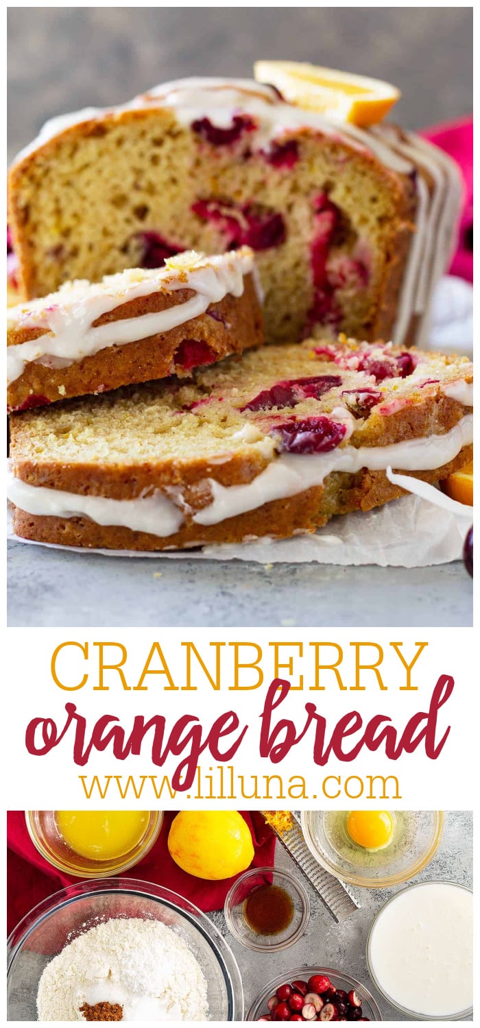 Orange Cranberry Bread {No Yeast!} | Lil' Luna