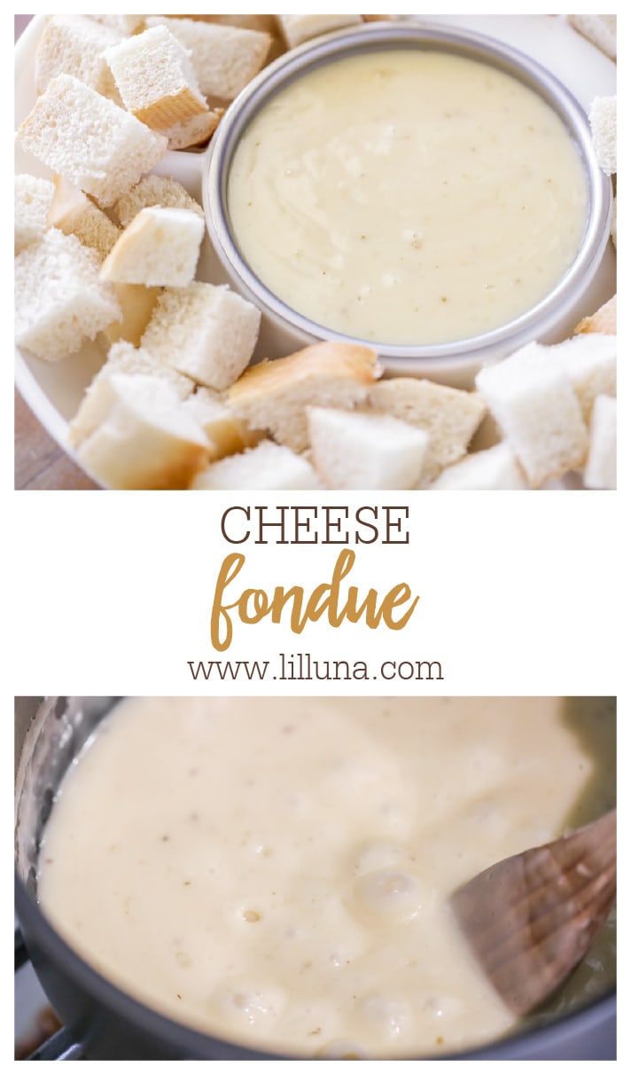 Cheese Fondue {Made in Minutes!} | Lil' Luna