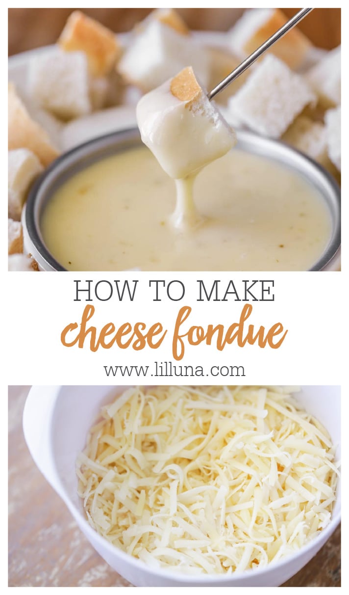 Cheese Fondue {Made in Minutes!} | Lil' Luna