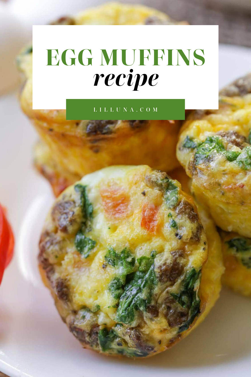 Egg Muffins Recipe | Lil' Luna