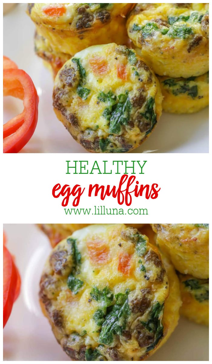 Healthy Egg Muffins + TIPS | Lil' Luna