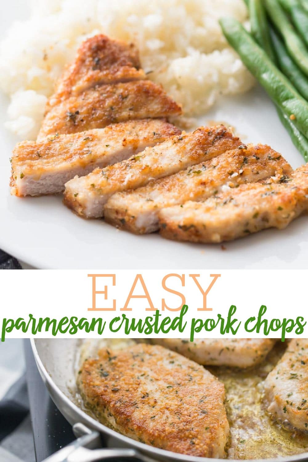 Parmesan Crusted Pork Chops Recipe Video Lil Luna