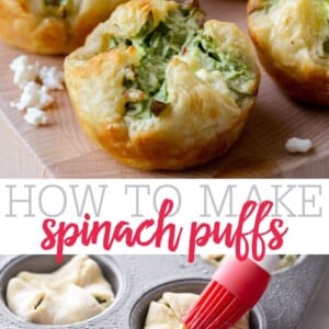 Easy Spinach Puffs - Linger