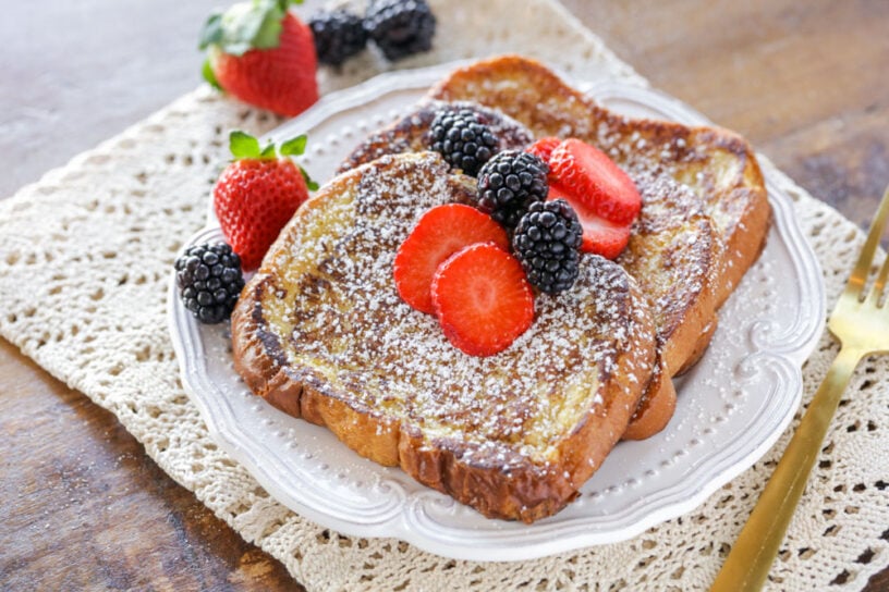 Brioche French Toast Recipe Lil' Luna