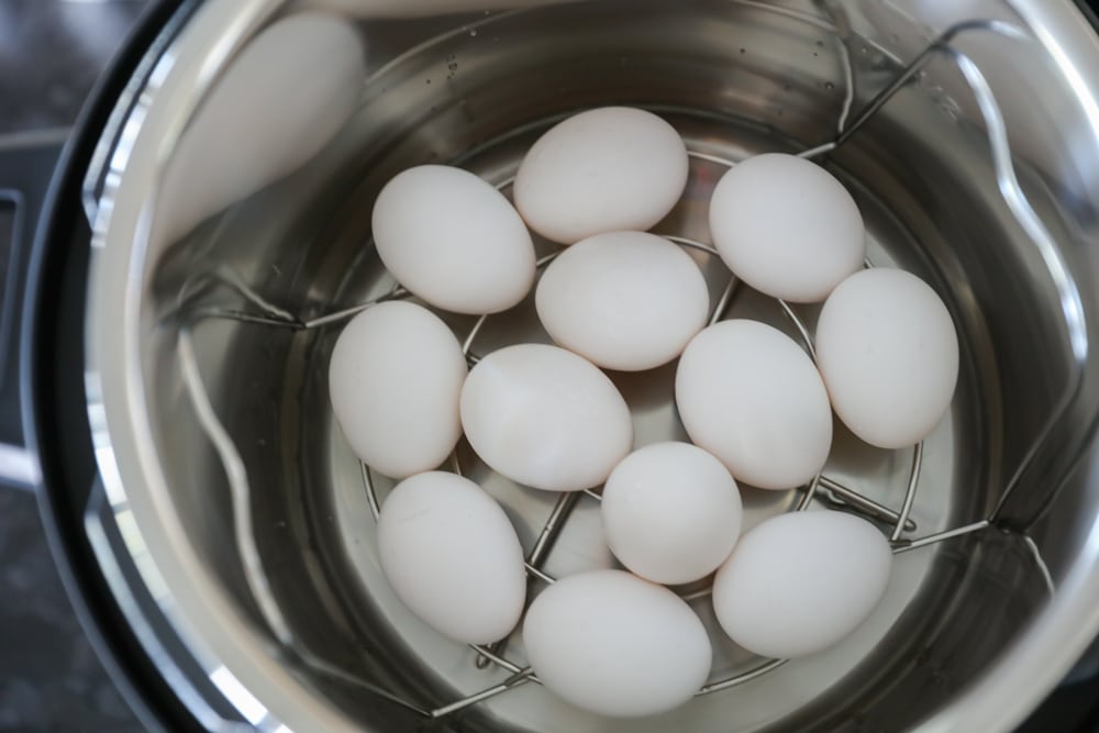 Eggs in instant pot
