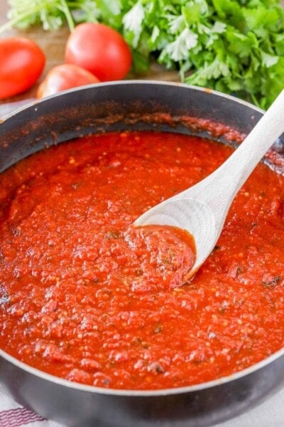 Easy Homemade Marinara Sauce | Lil' Luna