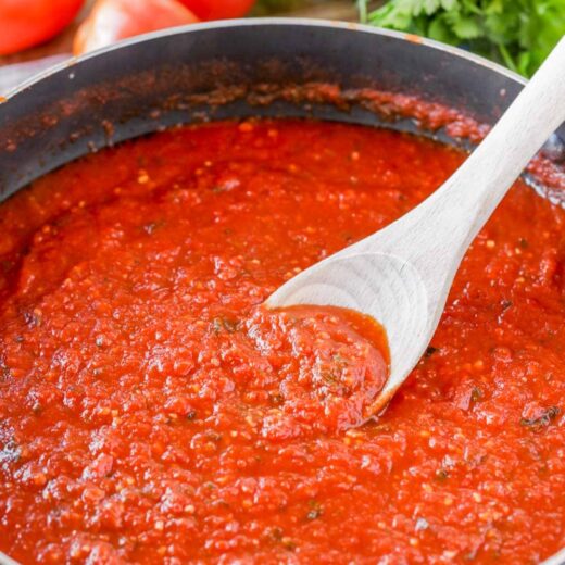 Easy Homemade Marinara Sauce 