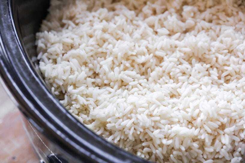 Easy Crock Pot Rice Lil Luna