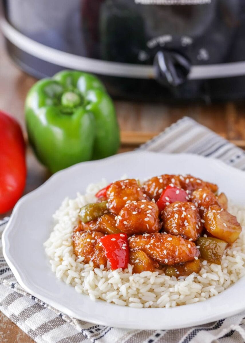 Easy Crock Pot Rice Lil' Luna