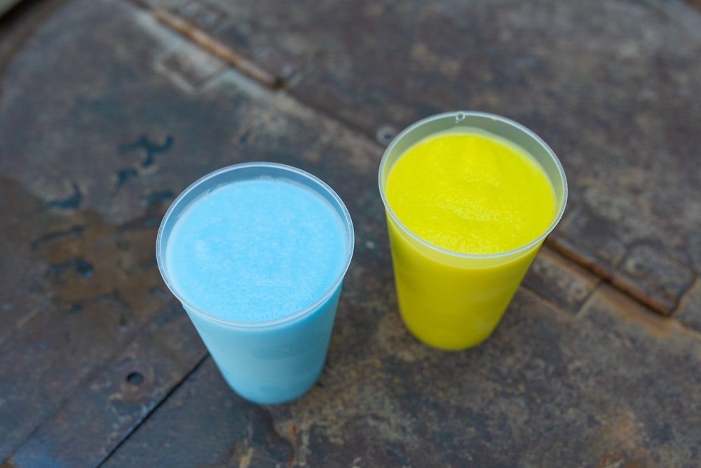 Blue and Green Milk from Star Wars Galaxy's Edge