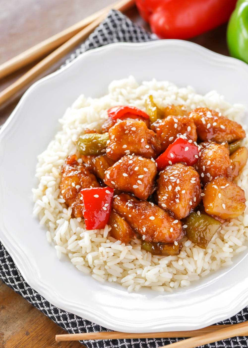 homemade sweet and sour chicken