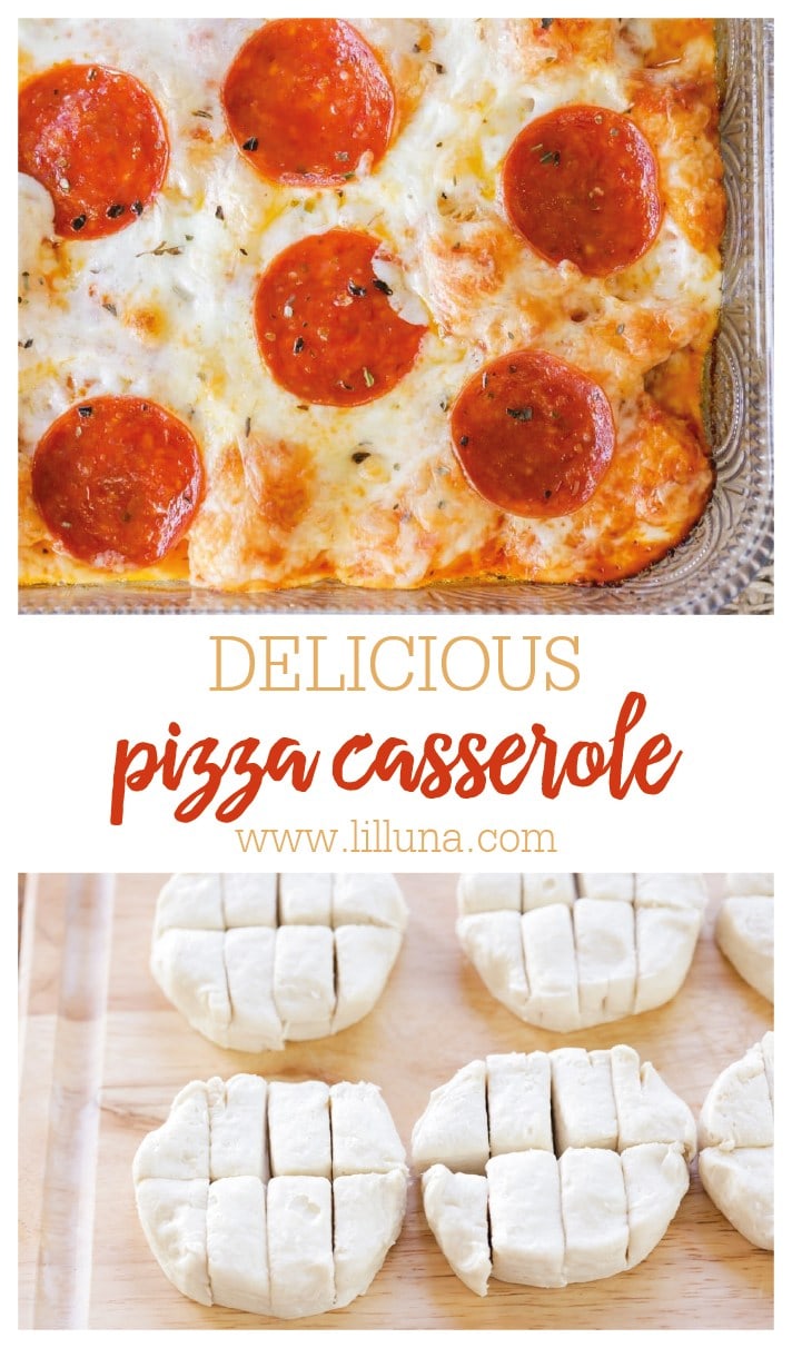 Pizza Casserole Recipe Lil' Luna