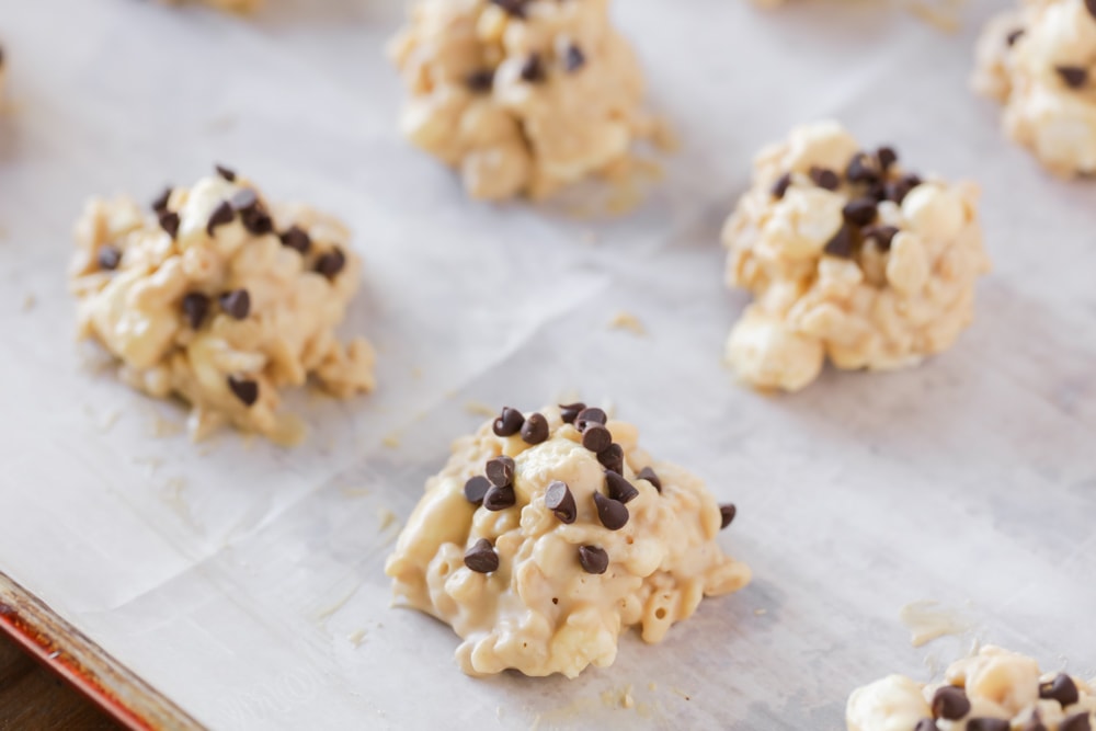 No bake avalanche cookies
