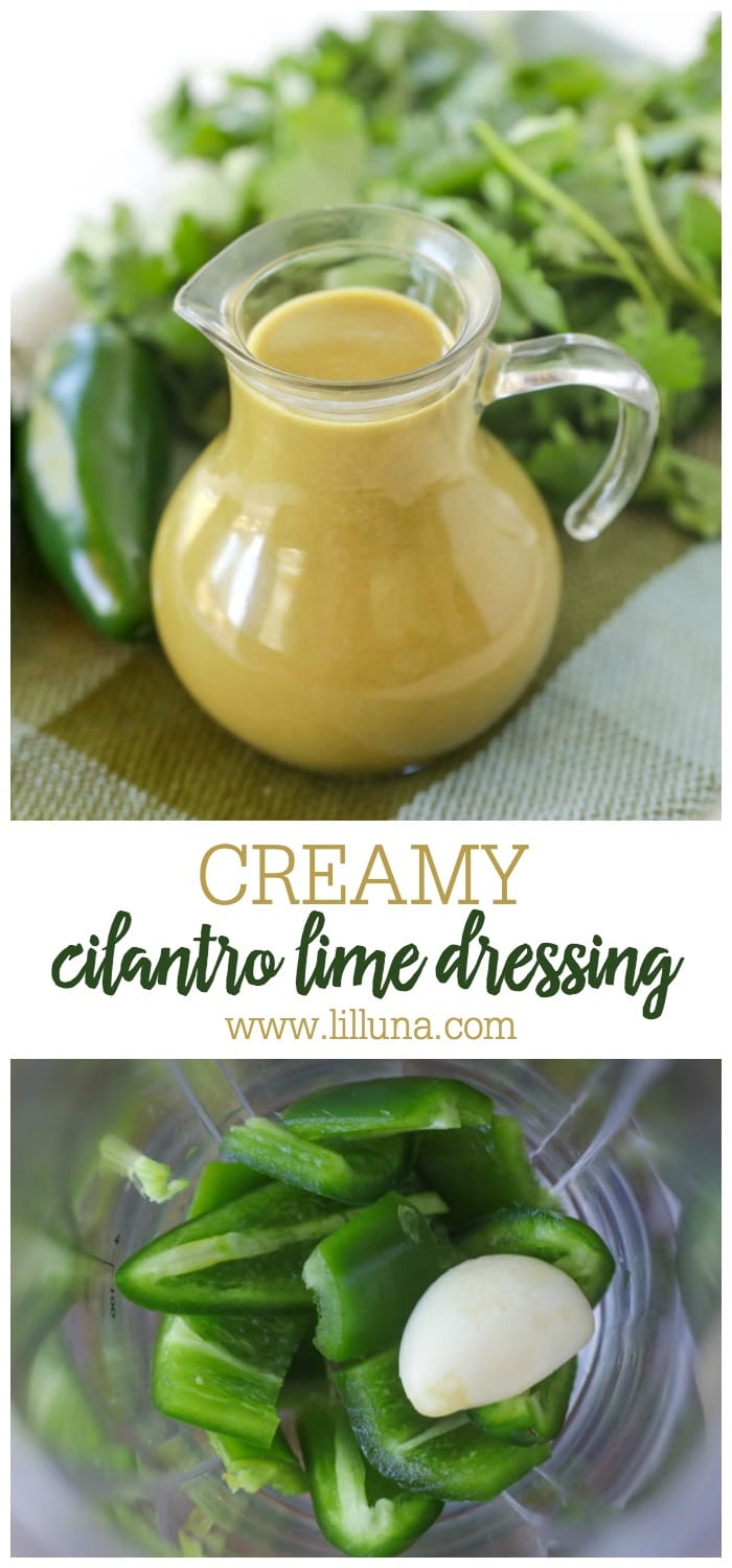 Cilantro Ranch Dressing {Made in Minutes} | Lil' Luna